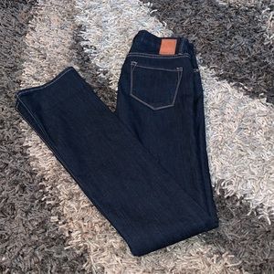 Dear John Hybrid Skinny Bootcut size 25 Jean inseam 34 good cond
